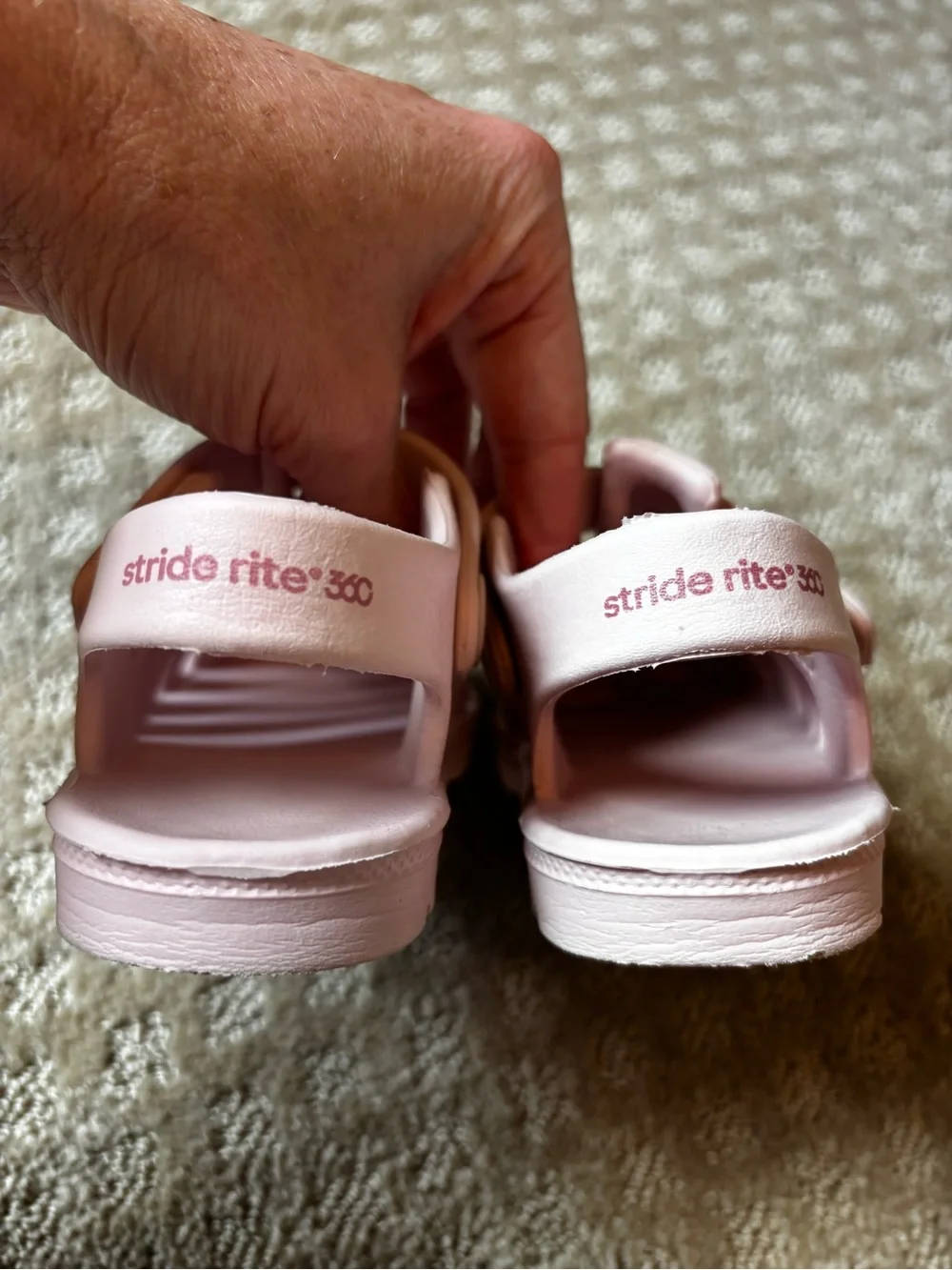 Stride Rite Pink 360 Sebastian Sandal